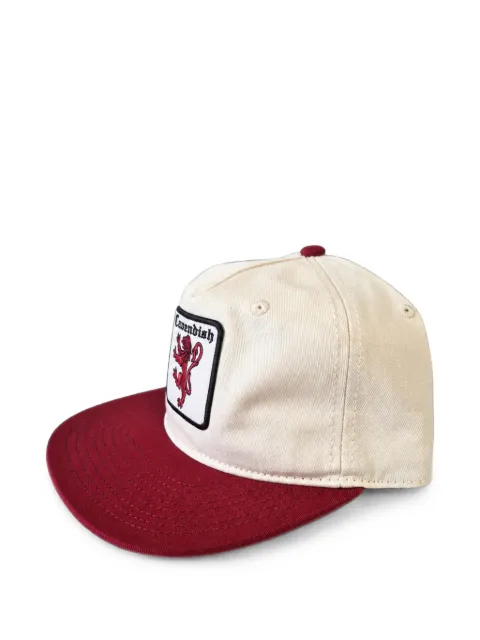 Cavendish logo-patch panelled cap