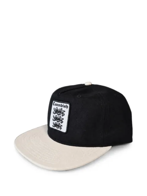 Cavendish logo-patch panelled cap