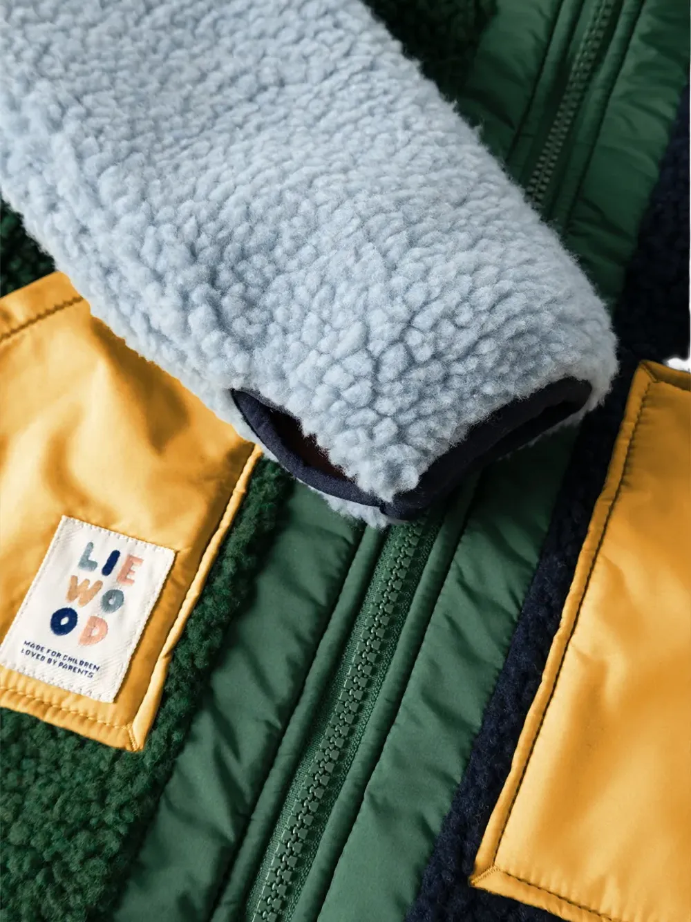 Liewood Fleece jack Groen