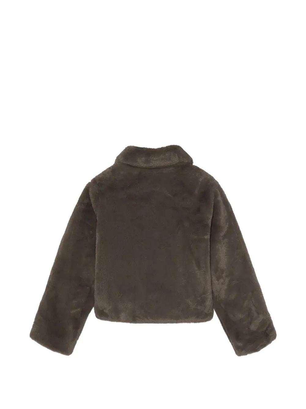 Mayoral faux-fur zip-up jacket Bruin