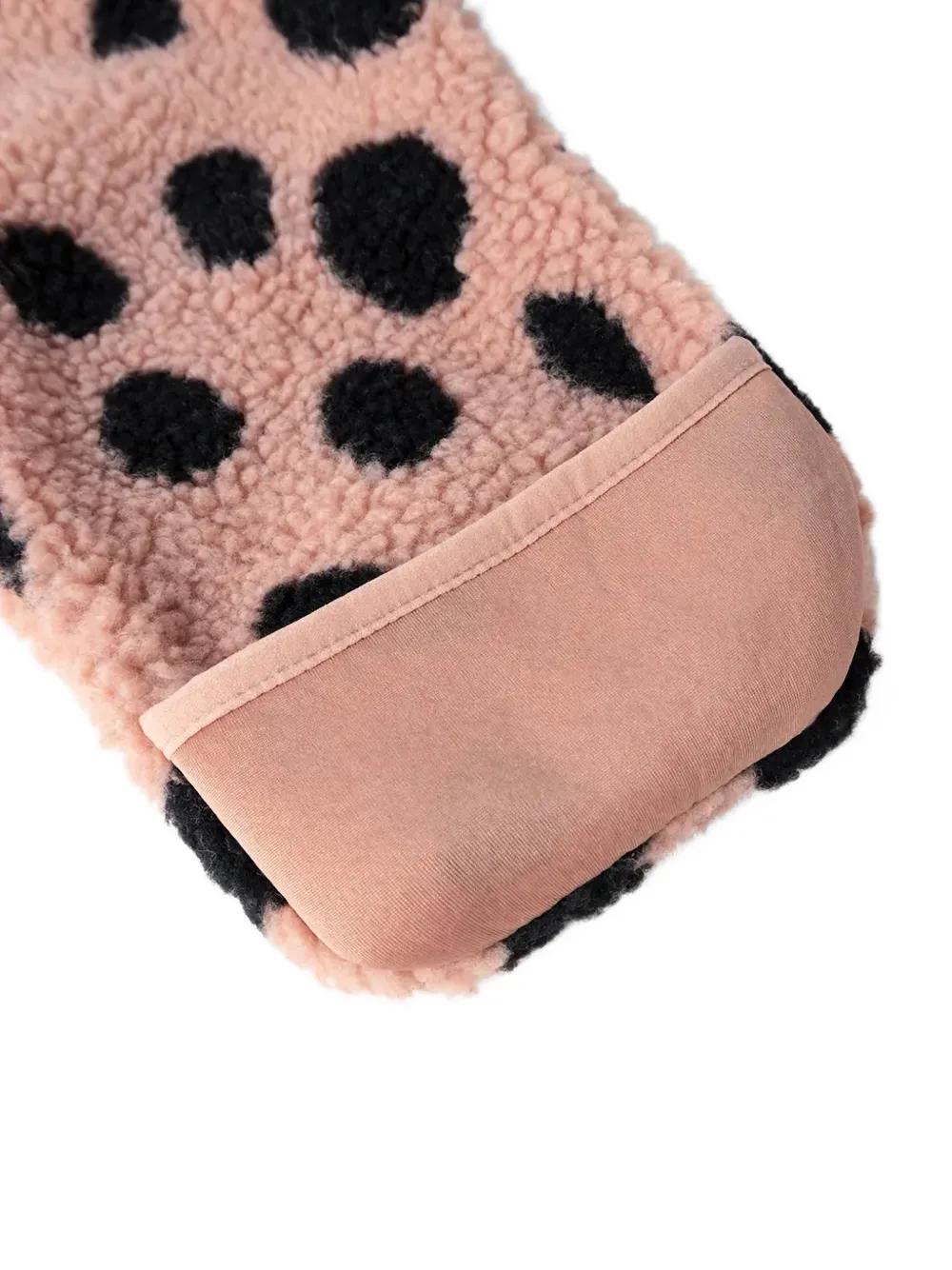 Liewood Nolano fleece jumpsuit met luipaardprint Roze