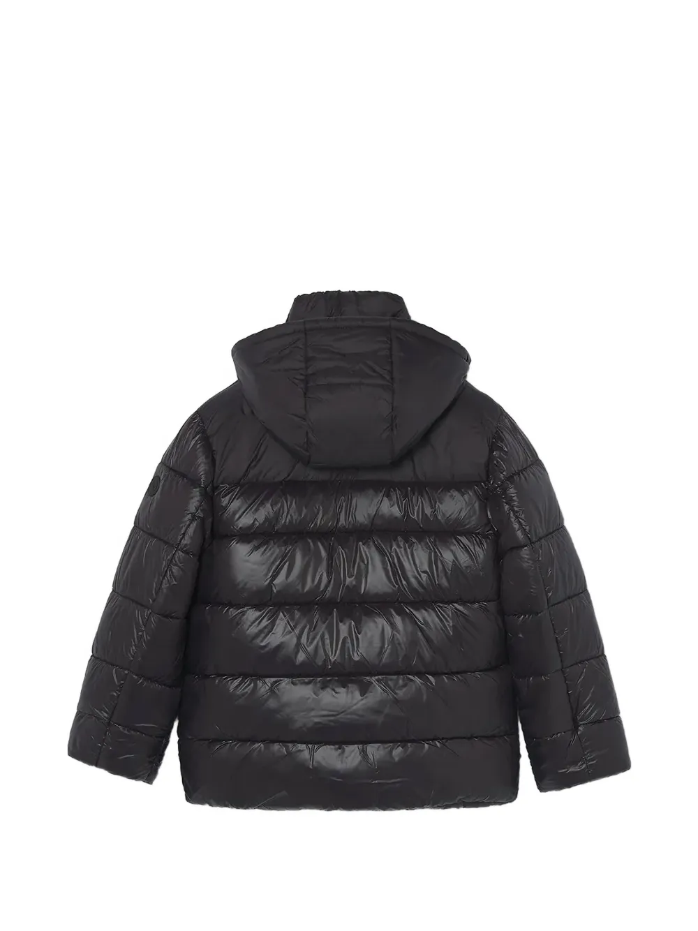 Mayoral hooded quilted jacket Zwart