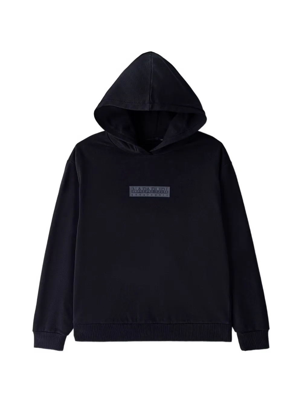 Napapjiri Kids Hoodie mit Logo-Patch - Blau