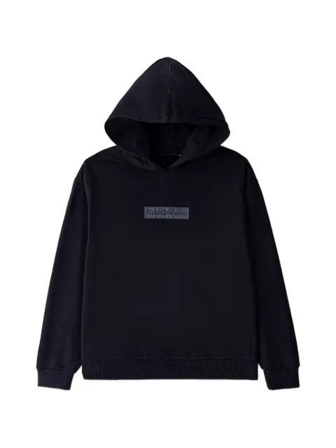 Napapjiri Kids logo-patch hoodie