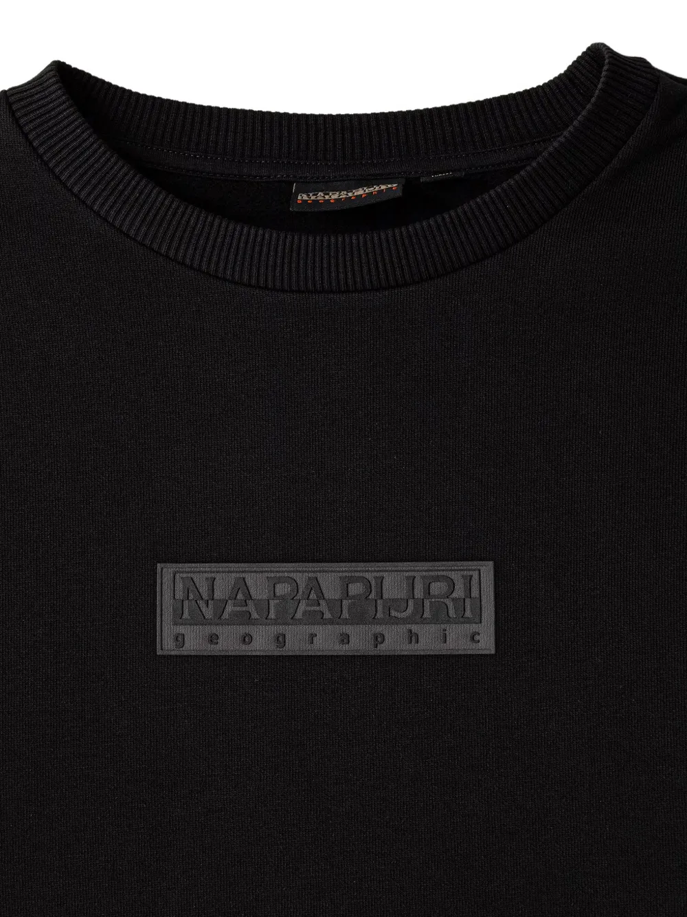 Napapjiri Kids Sweater met logopatch Zwart