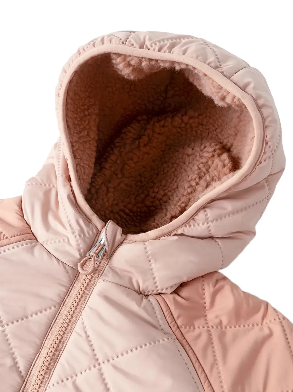 Liewood Jackson reversible hooded quilted jacket Roze