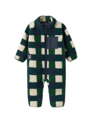 Familiar チェック ロンパース | ブルー | FARFETCH JP