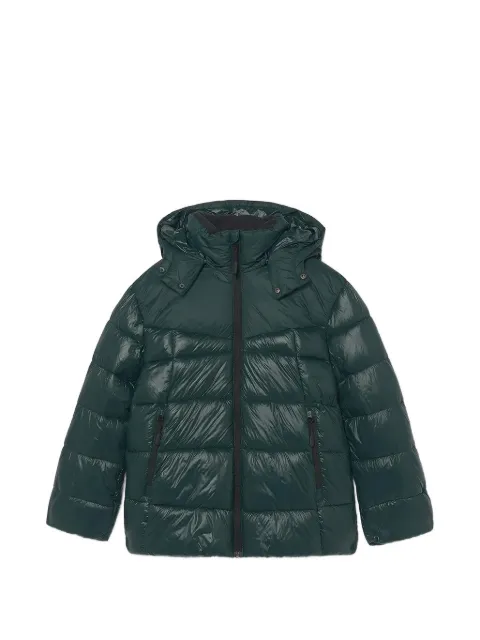 Mayoral quilted hooded coat