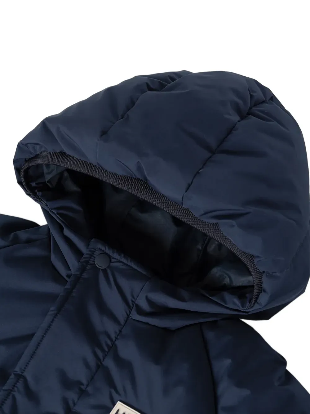 Liewood Adelina quilted hooded jacket Blauw