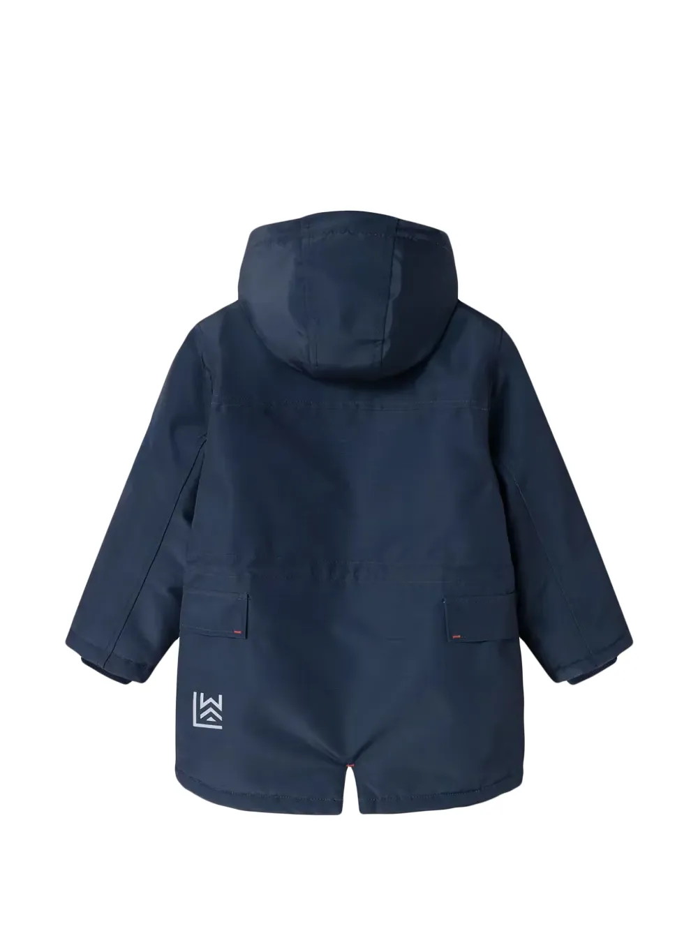 Liewood Timba regenjas met capuchon en logo-print Blauw