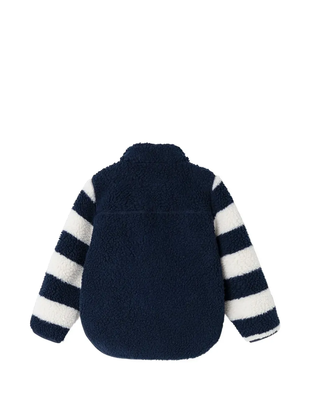 Liewood Noam striped fleece jacket Blauw