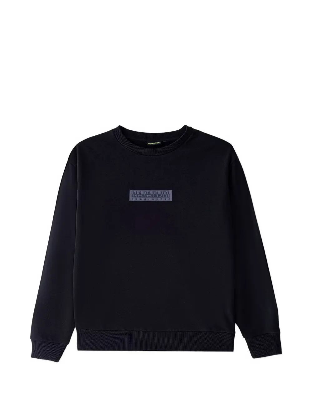 Napapjiri Kids New Box Logo sweatshirt - Blu