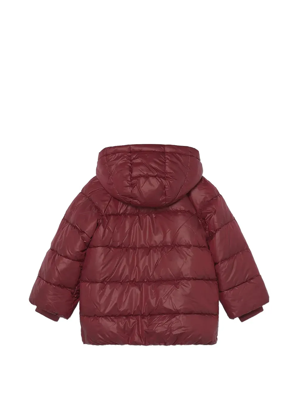 Mayoral quilted hooded jacket Rood