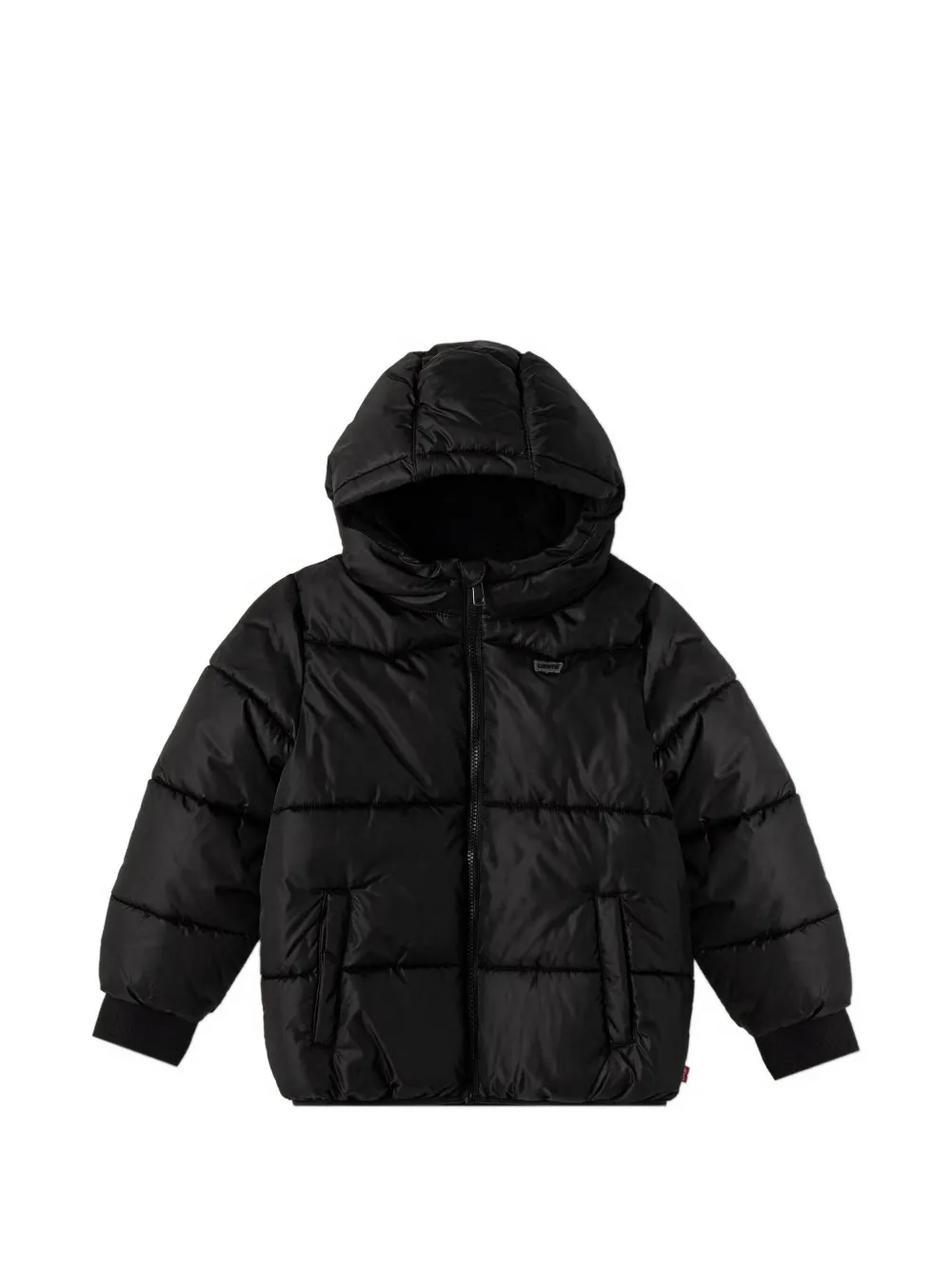 Levi's Kids hooded padded jacket - Nero