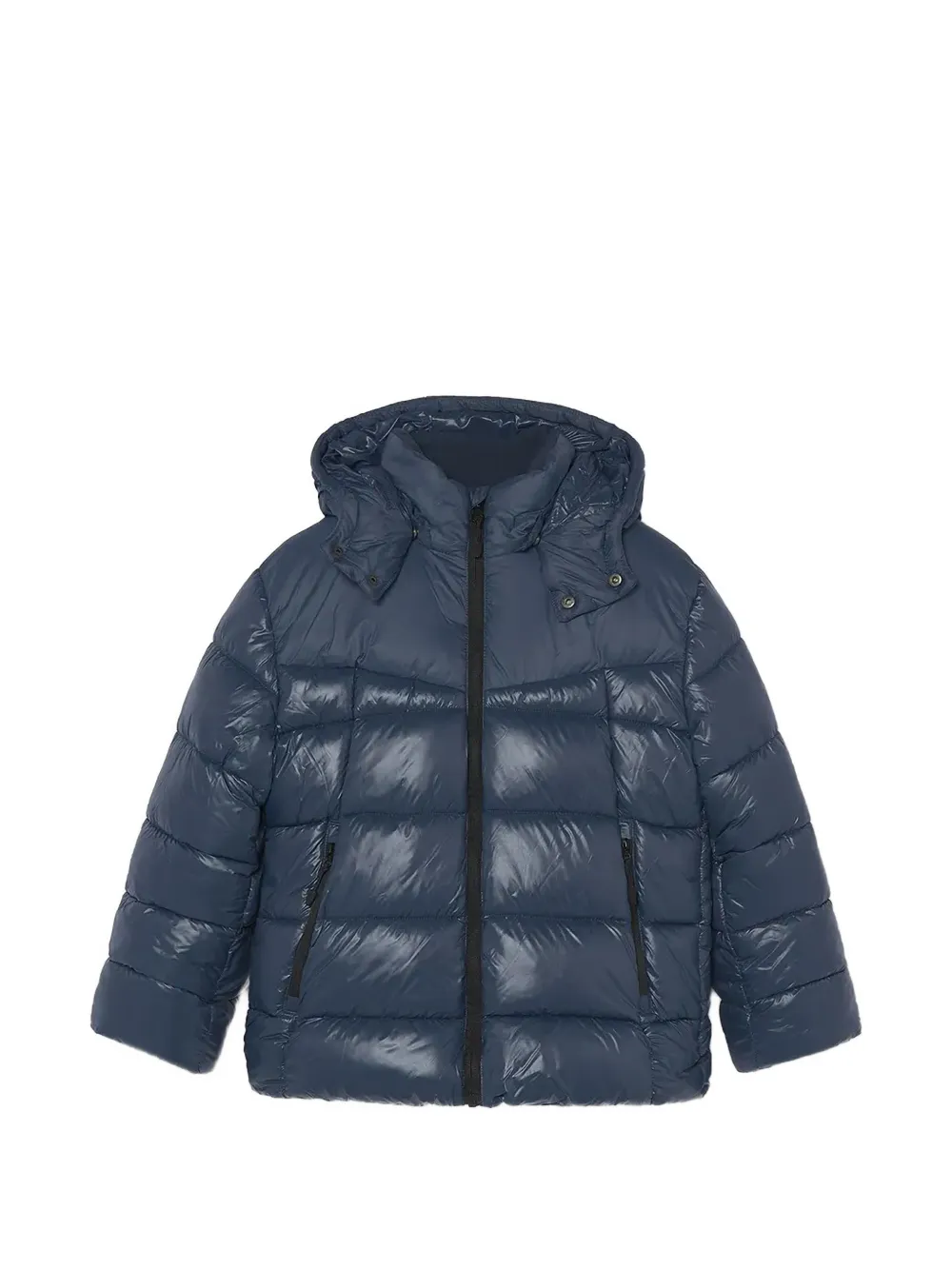 Mayoral quilted hooded jacket - Blu