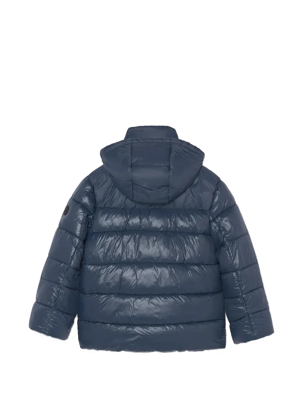 Mayoral quilted hooded jacket Blauw