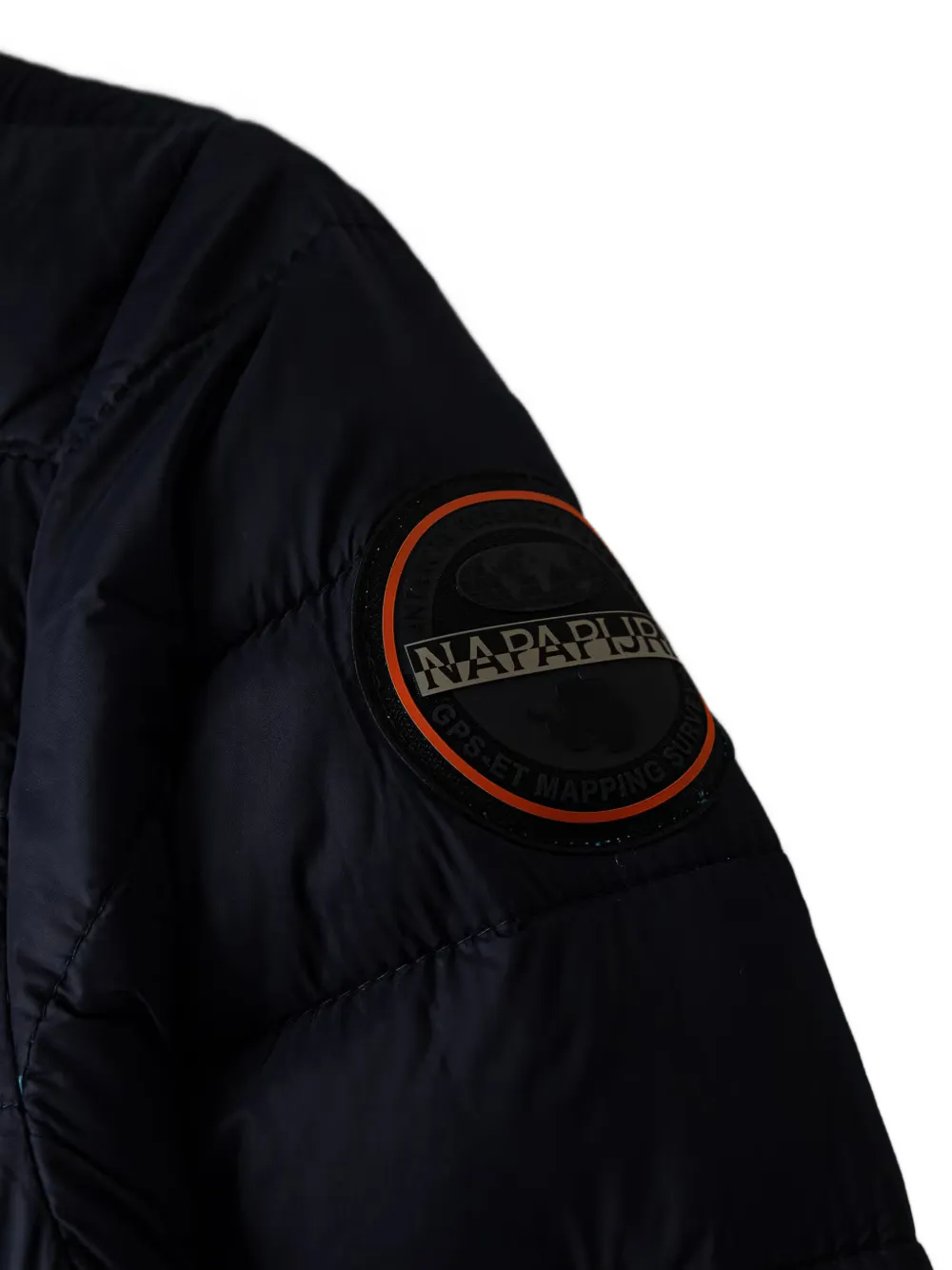 Napapjiri Kids Aerons gewatteerd jack met capuchon Blauw