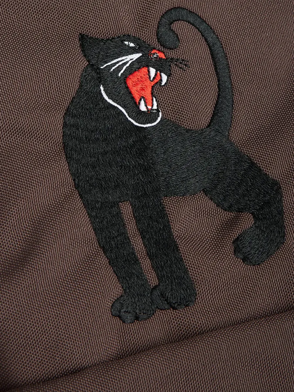 Mini Rodini mini Panther embroidered backpack Bruin