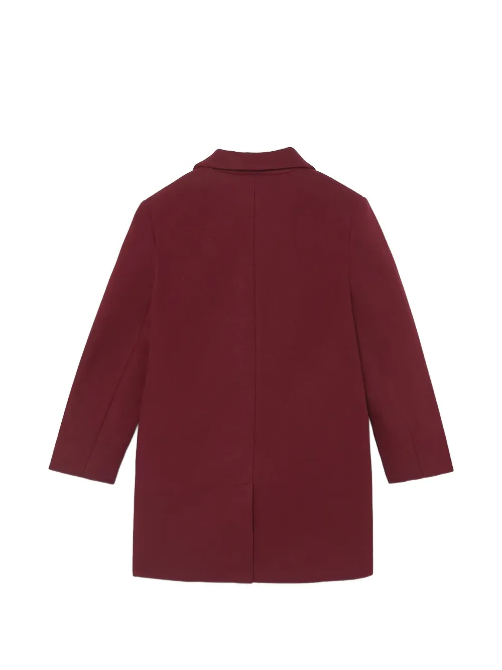 Mayoral notched-lapel single-breasted coat Rood