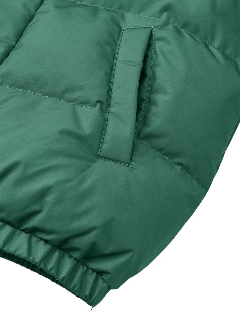 Liewood ADELINA hooded quilted jacket Groen