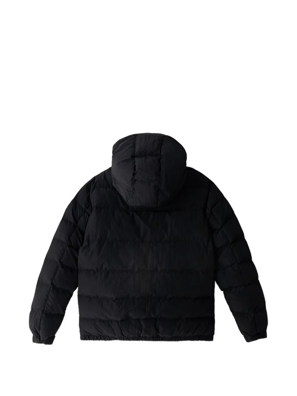 Napapjiri Kids quilted hooded jacket Zwart