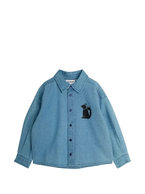 Mini Rodini Skunk denim shirt