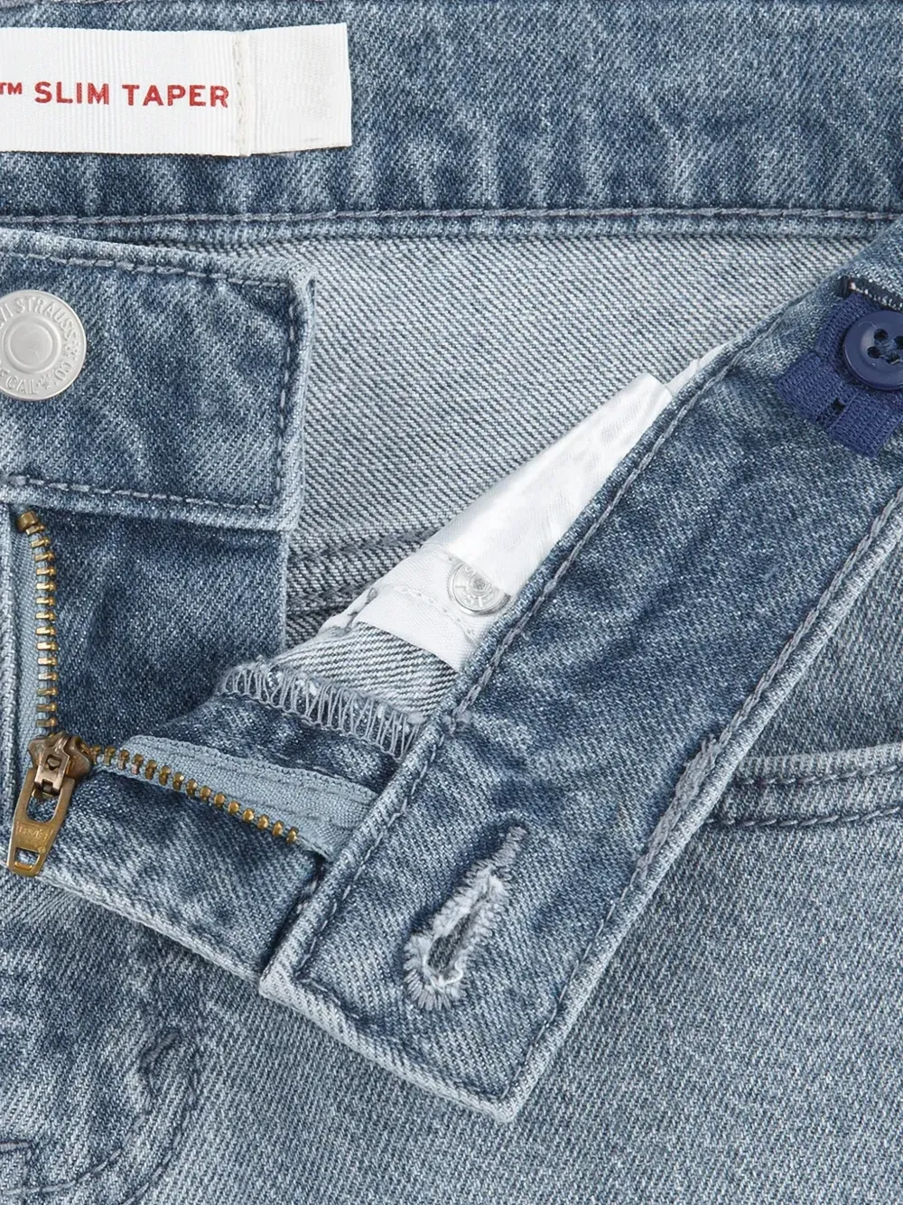 Levi's Kids 512™ slim jeans met toelopende pijpen Blauw
