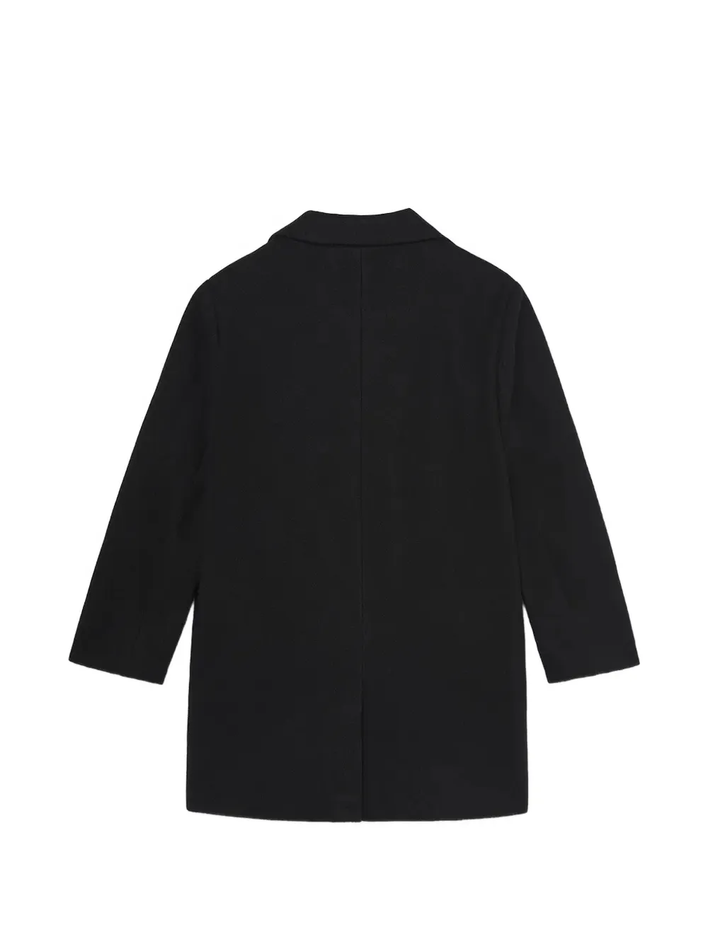 Mayoral single-breasted notched-lapels coat Zwart
