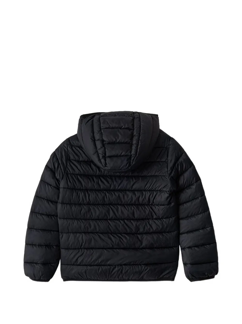 Napapjiri Kids Gewatteerd jack met logopatch Zwart