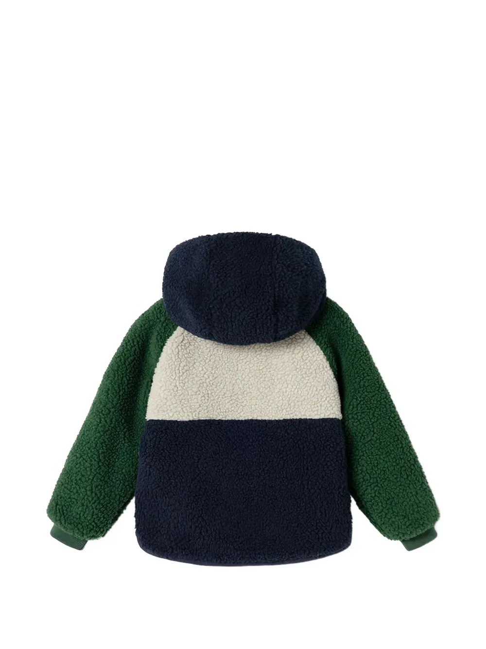 Liewood Jackson reversible quilted teddy jacket Blauw