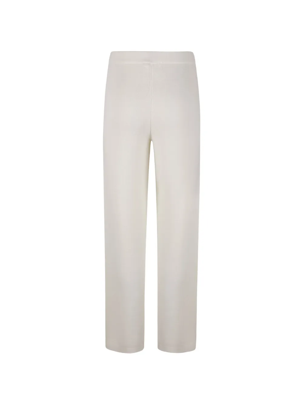 Majestic Filatures fine-knit elasticated trousers Wit