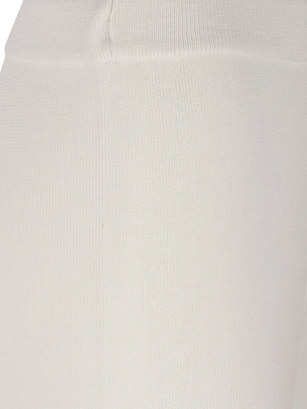 Majestic Filatures fine-knit elasticated trousers Wit