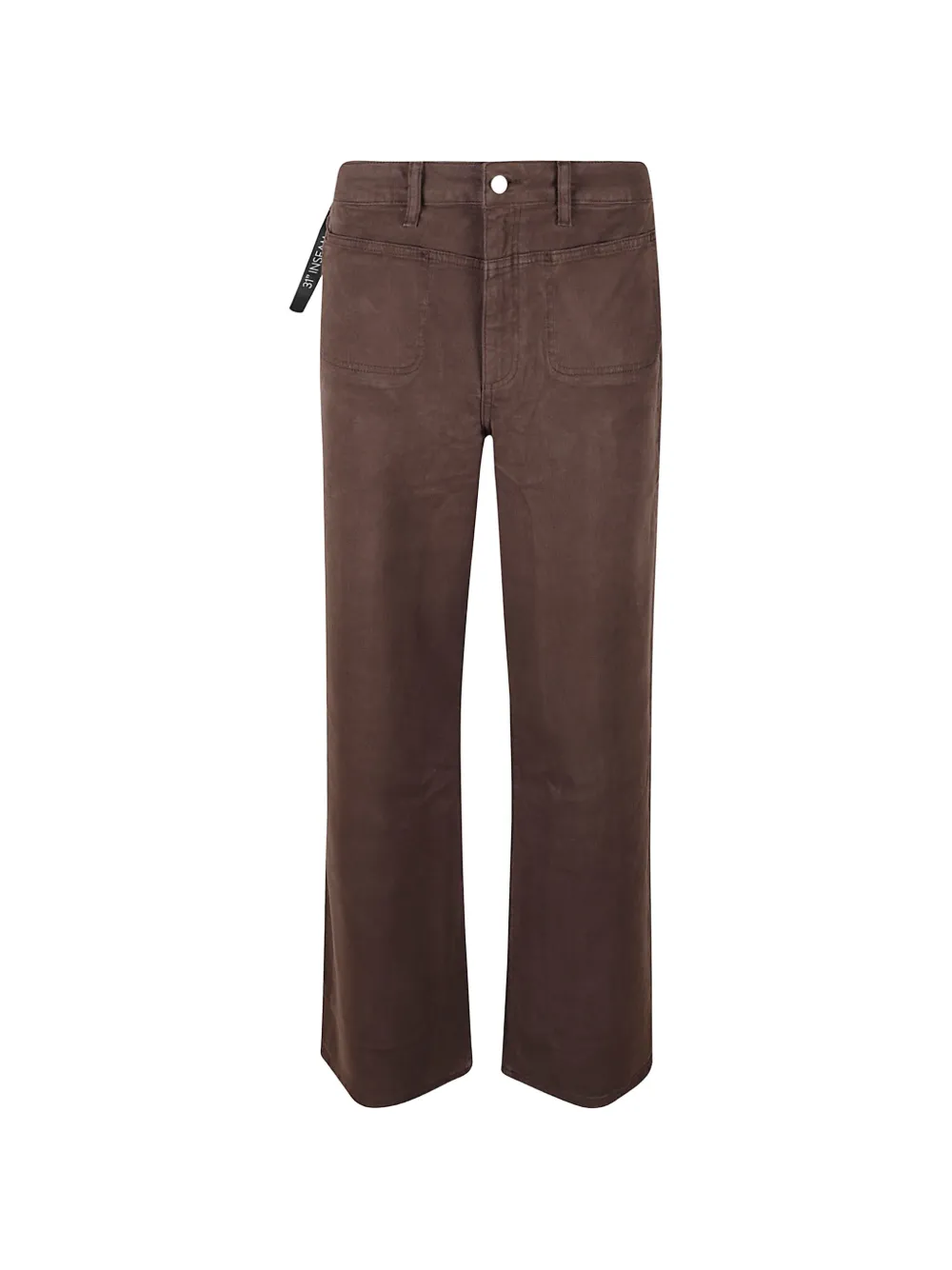 PAIGE patch-pocket straight-leg jeans