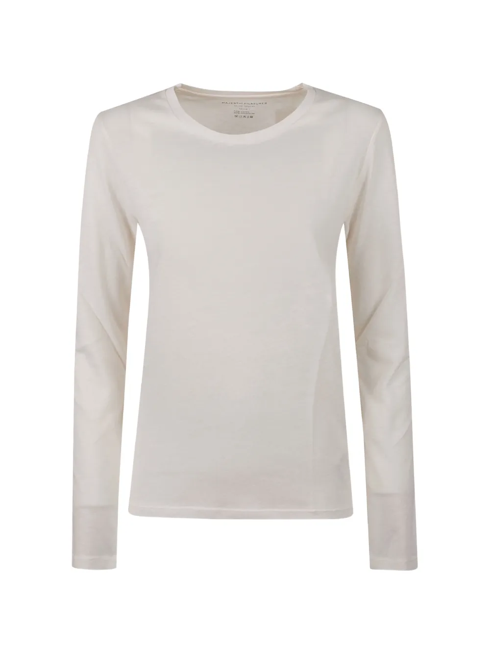 Majestic Filatures long-sleeve T-shirt Wit