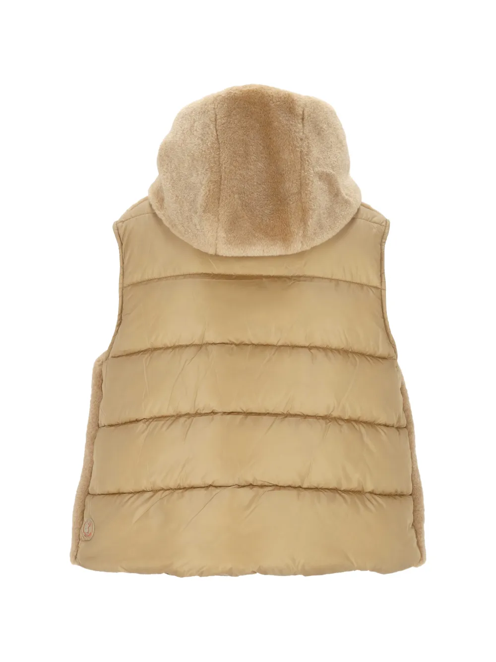 Save The Duck Gilet van imitatiebont Beige