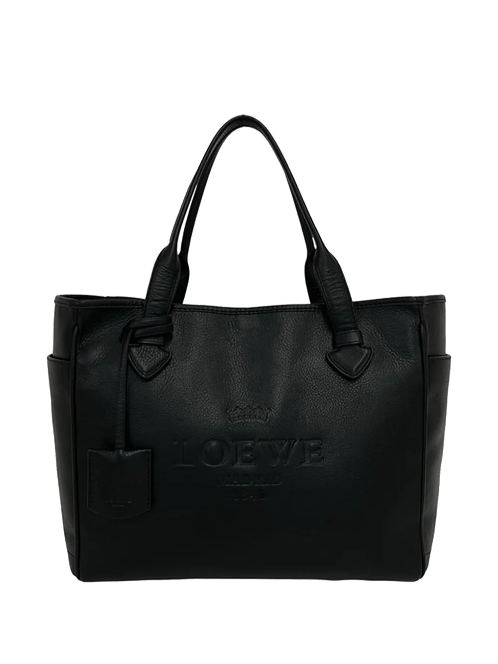 Loewe Pre-Owned 2000-2026 Heritage tote bag - Nero
