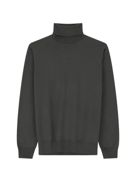 Boggi Milano turtleneck jumper in extrafine merino-wool