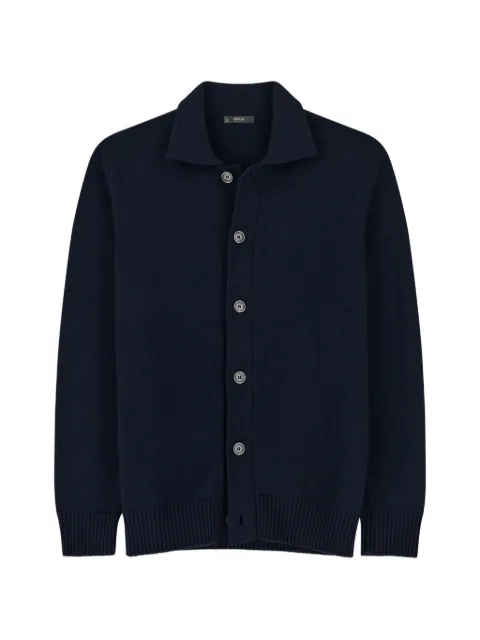 Boggi Milano cardigan in extrafine merino-wool