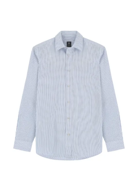 Boggi Milano shirt striped-poplin regular-fit