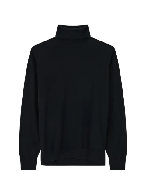 Boggi Milano turtleneck-jumper in extrafine merino-wool