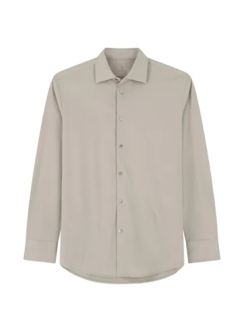 Boggi Milano polo shirt in cotton and silk regular-fit