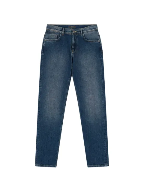 Boggi Milano jeans in medium blue stretch denim