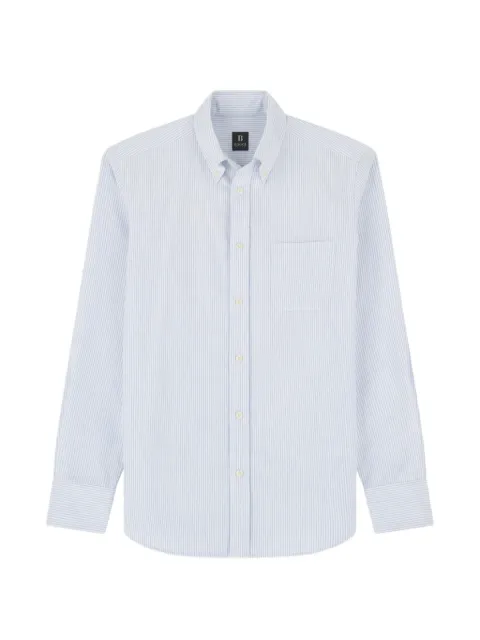 Boggi Milano striped Oxford cotton shirt regular fit