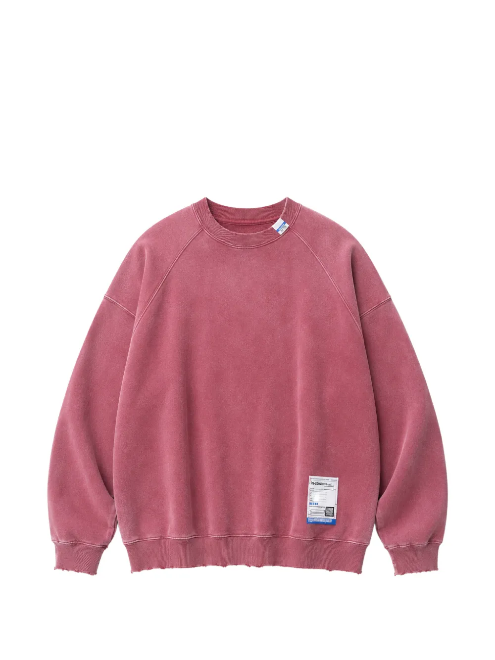 Maison MIHARA YASUHIRO Sun faded like distressed sweatshirt
