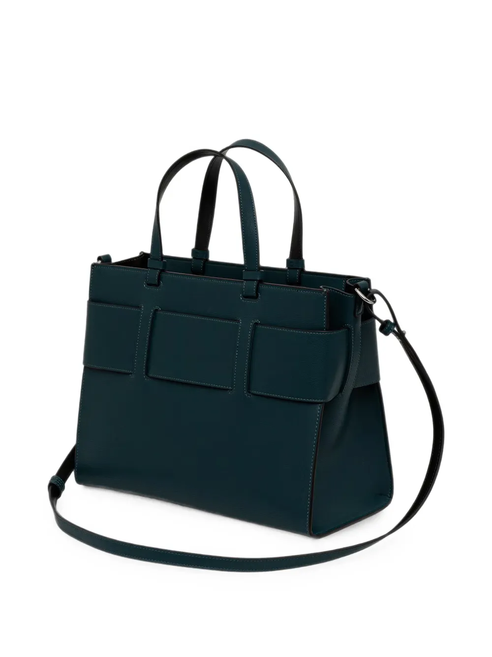 Armani Exchange logo-plaque tote bag Groen