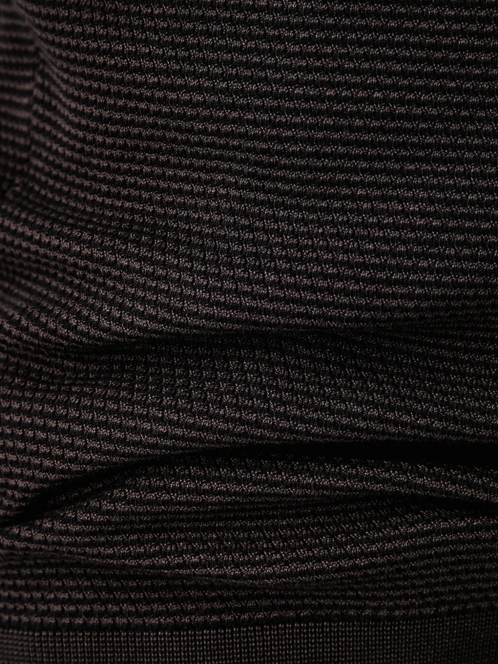 Armani Exchange Gebreide trui met textuur Bruin