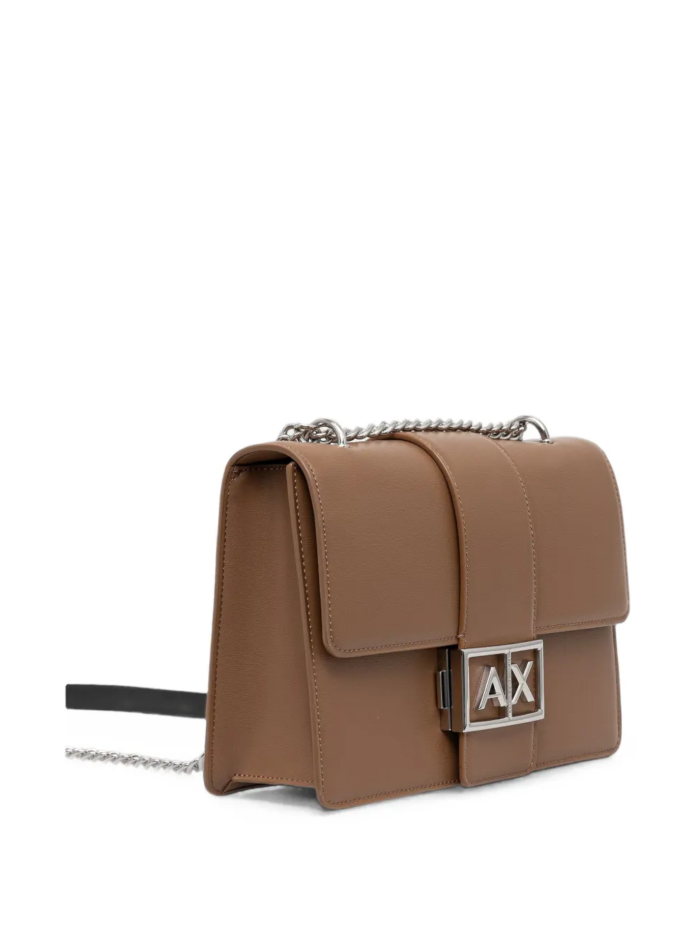 Armani Exchange logo-plaque crossbody bag Bruin