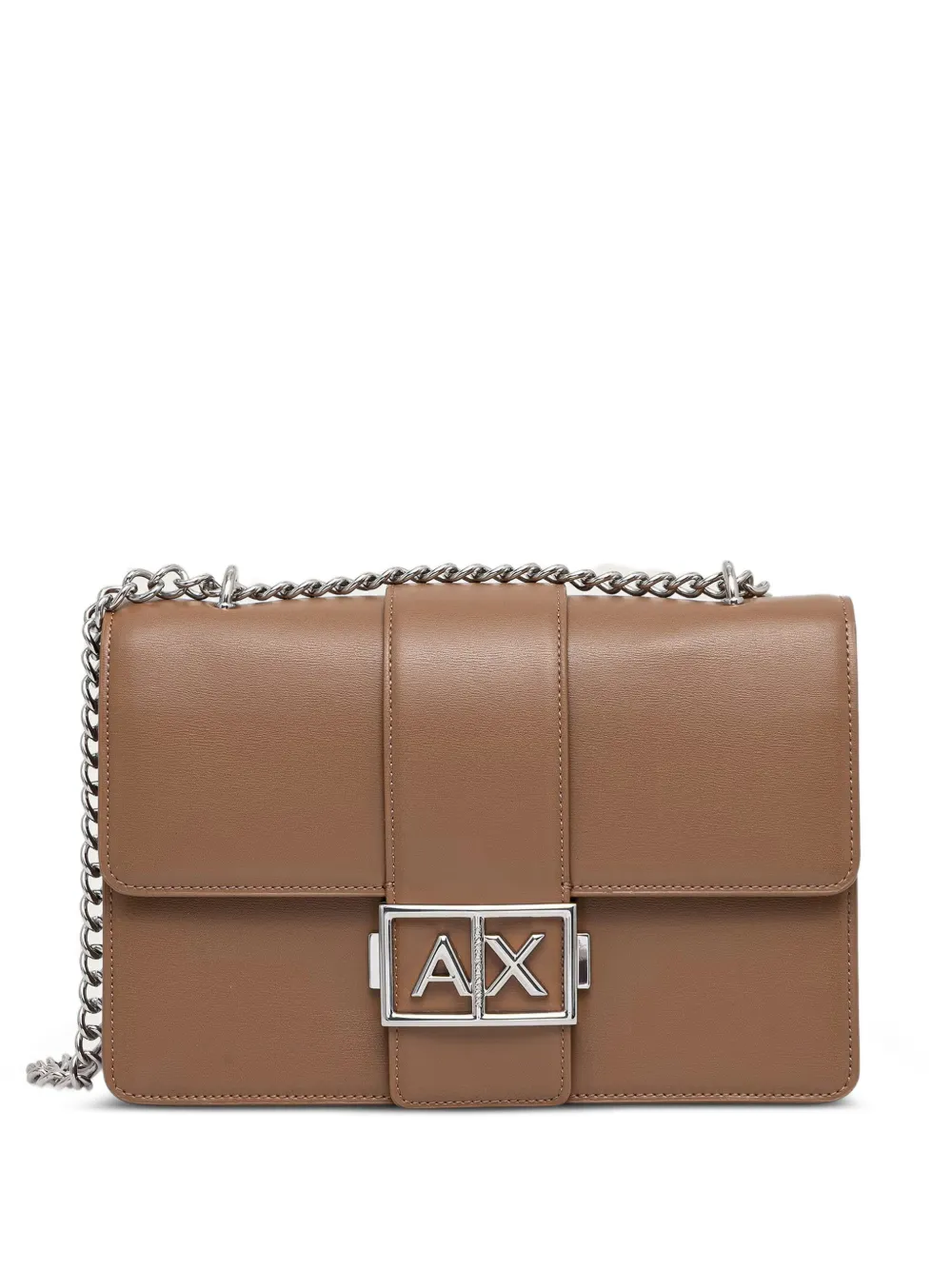 Armani Exchange logo-plaque crossbody bag