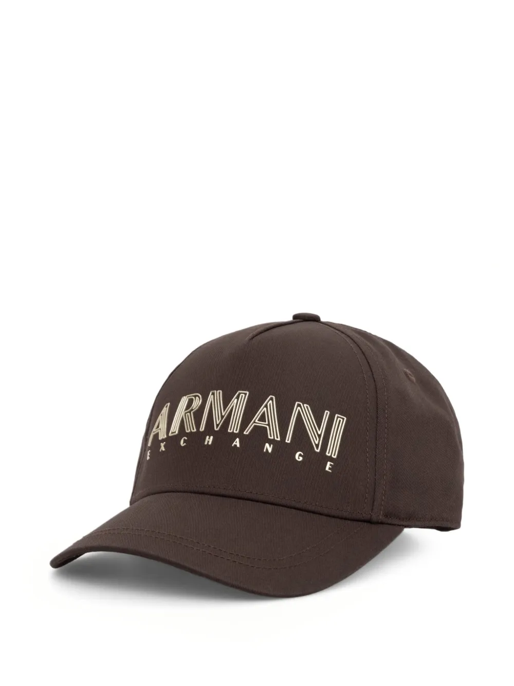 Armani Exchange logo-embroidered baseball cap
