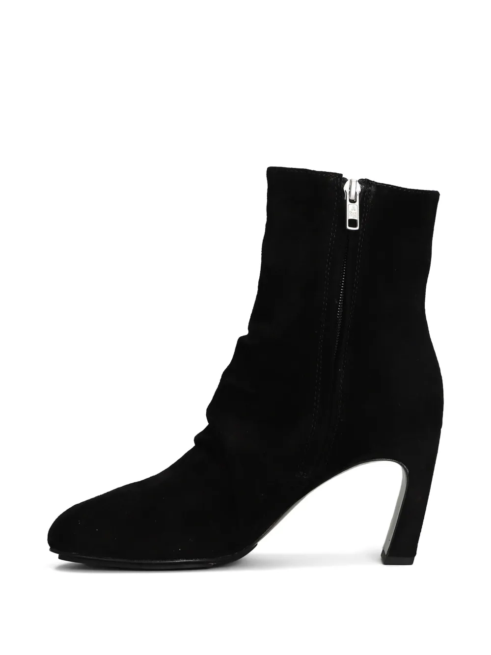 Ash Estelle leather ankle boots Zwart